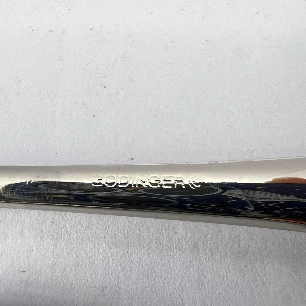 Godinger Jam Spoon and Butter Knife‎ Set Small Heart Handle Polished Silverplate